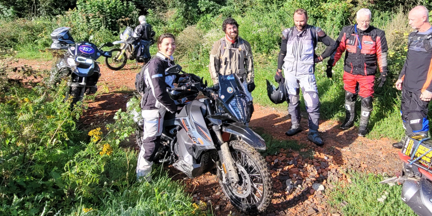 Randonnée Moto Off-Road Les forêts de Clovis